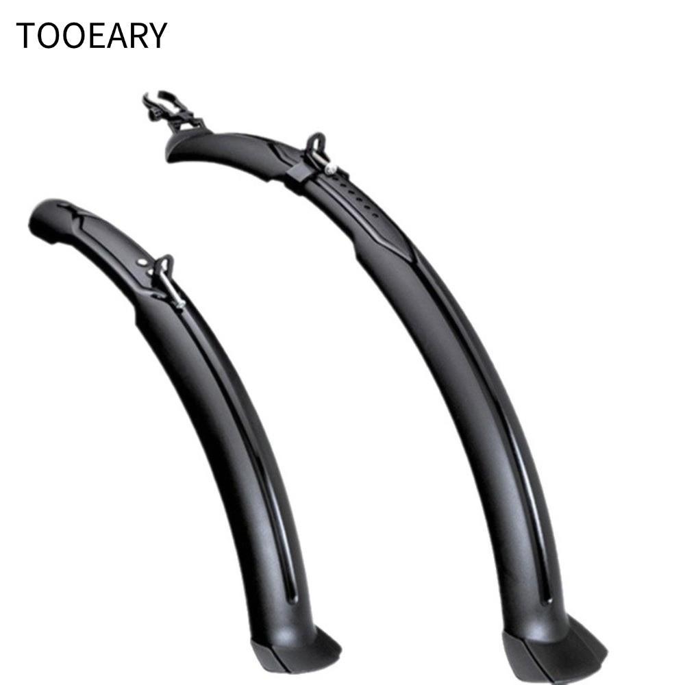 TAINAKARITSU บังโคลนจักรยานเสือภูเขา, Ultralight Quick Removal MTB จักรยานเสือหมอบ Fenders, Universal 26 นิ้วติดตั้งง่ายปรับจักรยาน Splash Guard กลางแจ้งขี่จักรยาน
