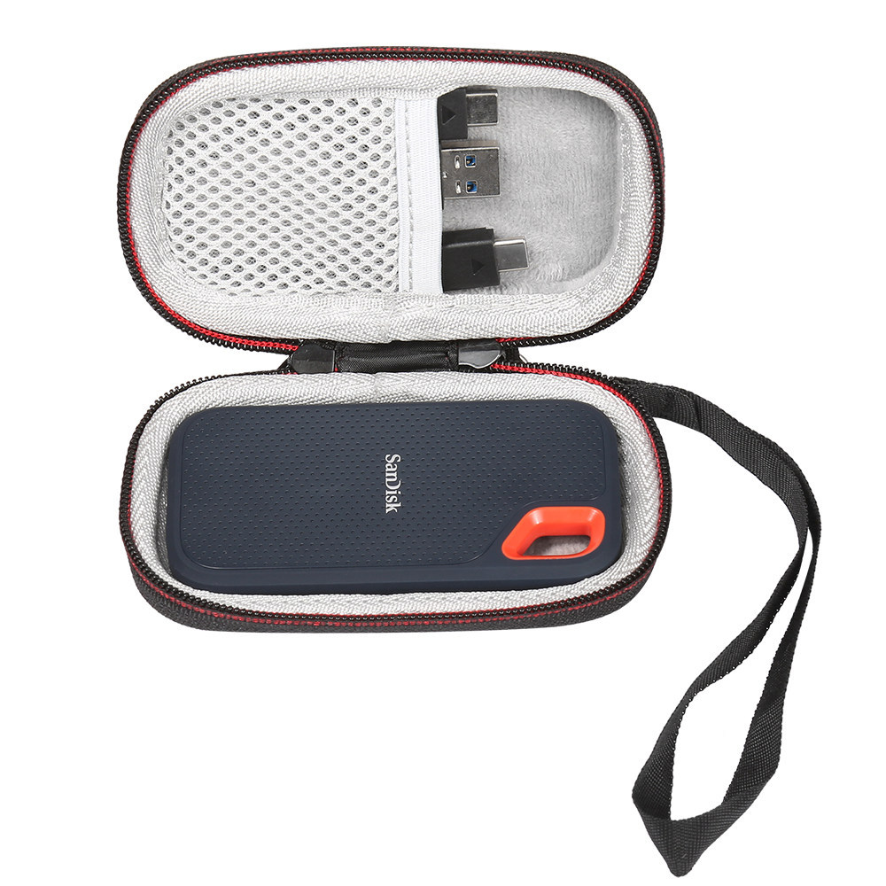 เหมาะสําหรับ SanDisk SanDisk Mobile Solid State Drive Bag SDSSDE60 กระเป๋าป้องกันกันกระแทกการบีบอัดก