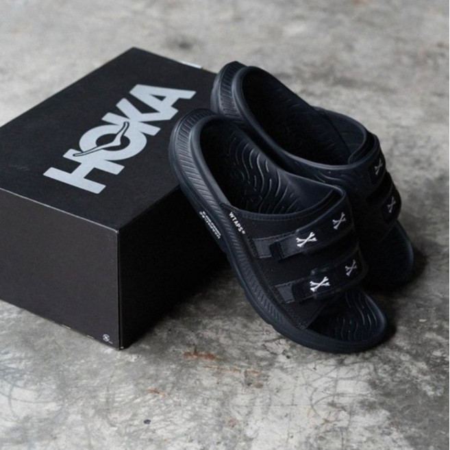 HOKA รองเท้าแตะกีฬาหรูหรา Hoka Ora Recovery รองเท้าแตะลําลองสําหรับผู้ชายและผู้หญิง ขนาด 3645 OI1Q S