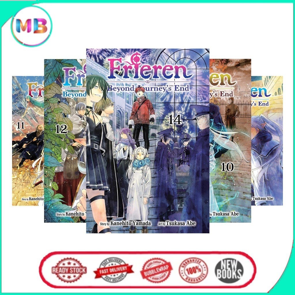 Frieren: Beyond Journeys End มังงะ 14 เล่ม (ภาษาอังกฤษ)