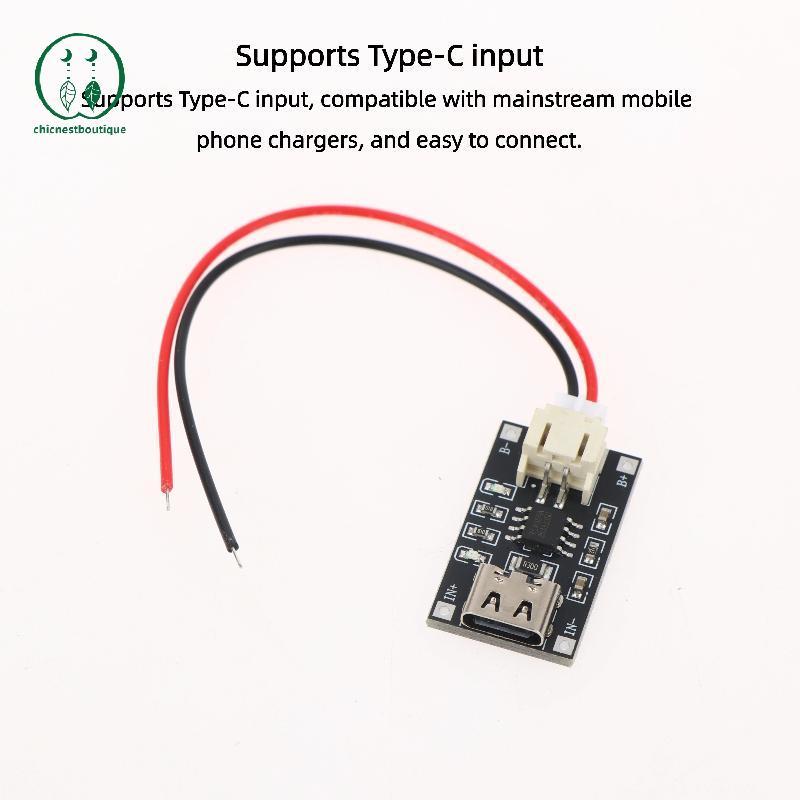 [Chicnest] TP4056 3.7V Lithum Charger 1A Module พร้อม PH2 สําหรับ DIY โครงการแบตเตอรี่ที่เชื่อถือได้