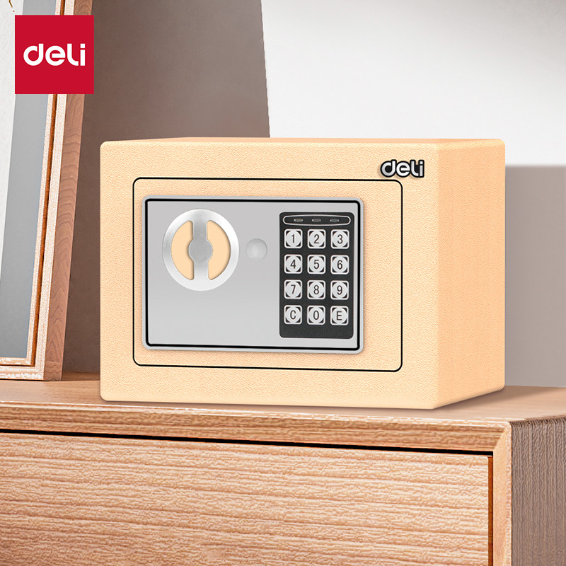 DELI ET 512 DIGITAL SAFE / SAFE DEPOSIT BOX HOTEL HOME / ELECTRONIC CASH BOX ET512