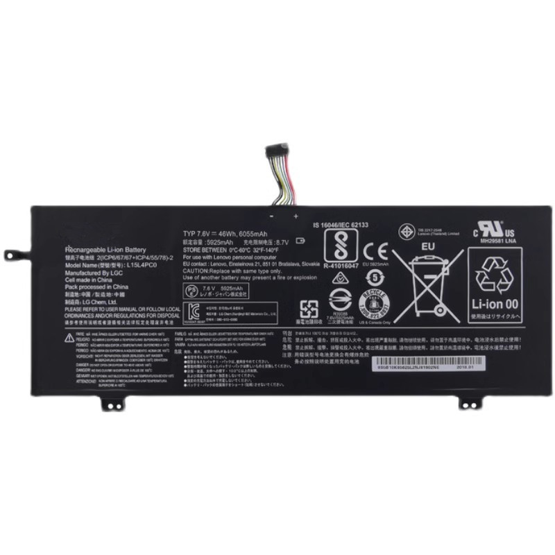แบตเตอรี่โน้ตบุ๊ก Lenovo Xiaoxin Air 13 PRO 710S-13IKB / ISK L15L4PC0 M6P