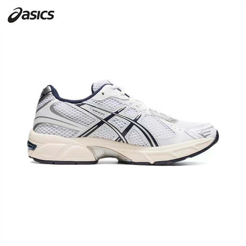 Www 0JX0 ข้อเสนอพิเศษประเภท SICS GEL-1130 ASICS รองเท้าวิ่งจ๊อกกิ้งสีเงินสีขาวสีน้ําตาลสีดํา 1201A25