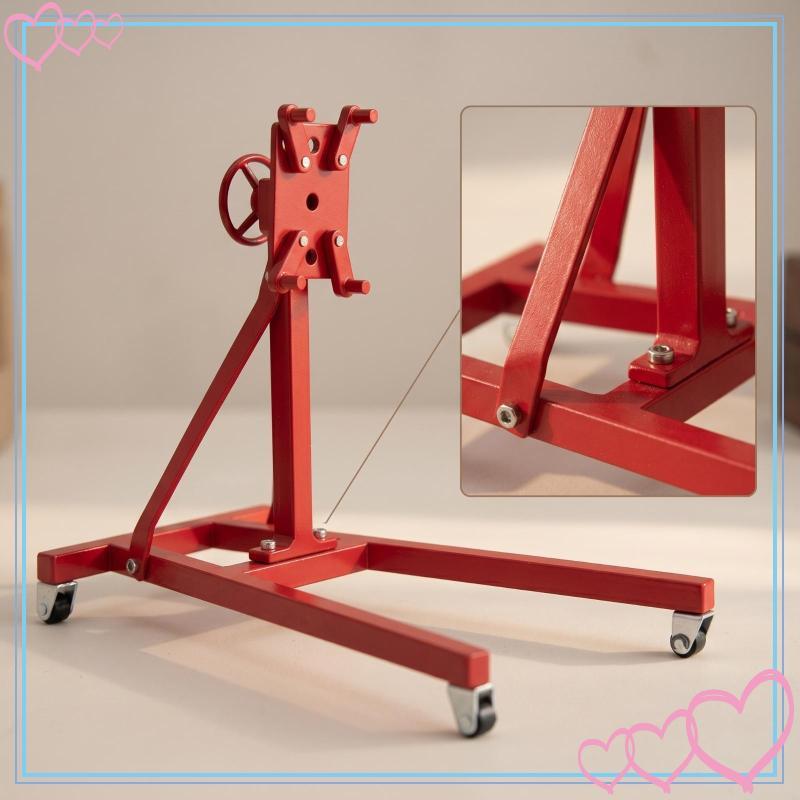 [meteor2] Engine Crane Freestand Model Crane พร้อมอุปกรณ์เสริมโซ่สําหรับนักงานอดิเรก,