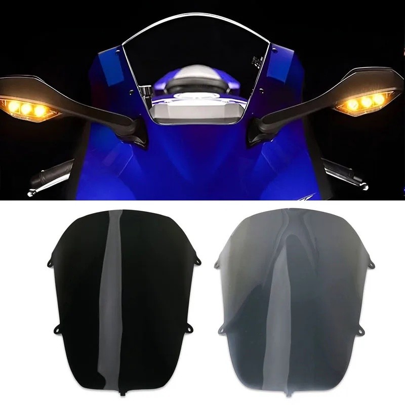 รถจักรยานยนต์ด้านหน้ากระจกกระจก Fairing Wind Deflector สําหรับ YZF-R9 YZF R9 2025