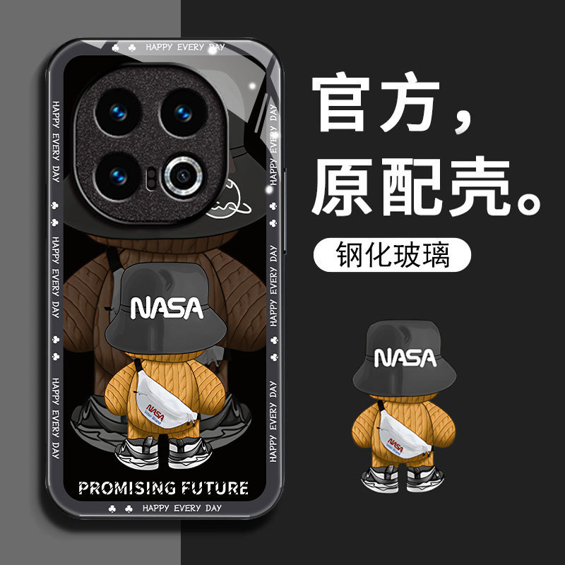 เหมาะสําหรับ iQOO13 เคสโทรศัพท์เคสแก้วการ์ตูน iQOO11 ความรู้สึกระดับไฮเอนด์ iQOO11Pro รวมทุกอย่าง LN