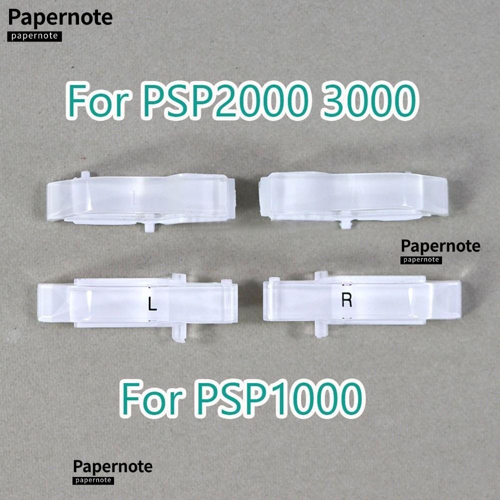 PAPERNOTE Host LR Trigger, อะไหล่คอนโซลปุ่มทริกเกอร์,เปลี่ยนซ่อมเกม DIY ซ้ายขวาคีย์สําหรับ PSP 1000/