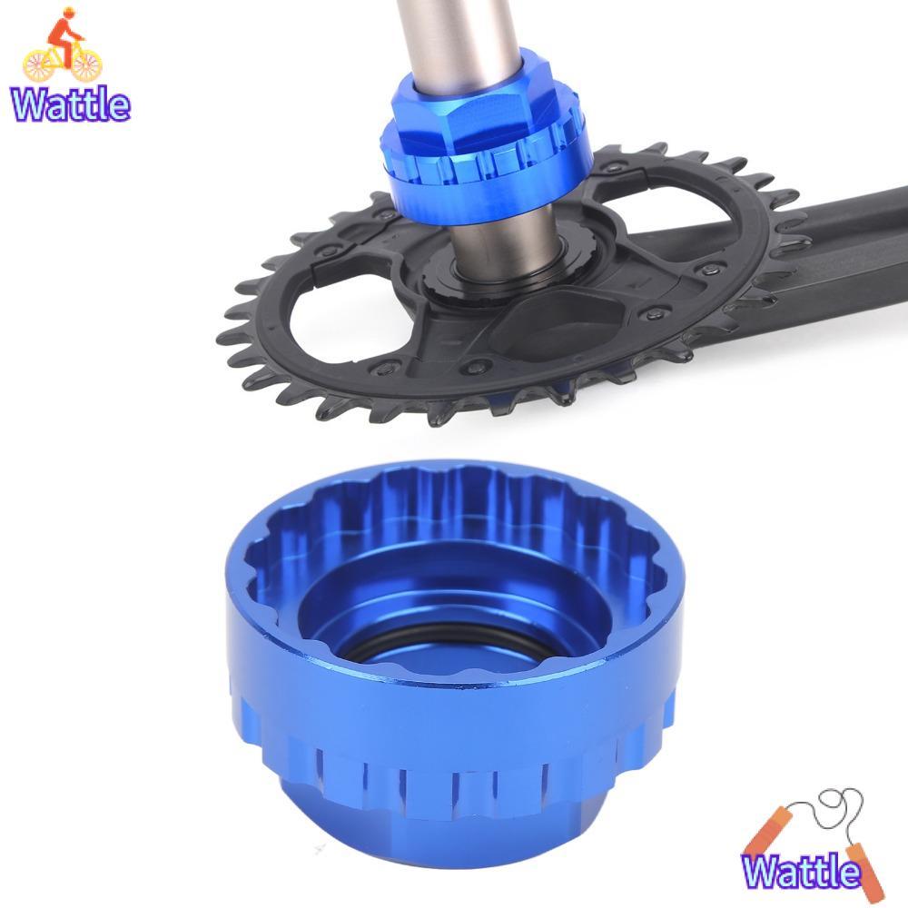 WATTLE Direct Mount Chainring เครื่องมือ,ติดตั้งง่ายอลูมิเนียมอัลลอยด์ Direct Mount Lockring เครื่อง