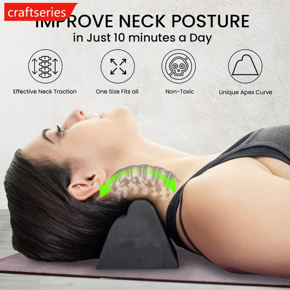 CRAFTSERIES ปรับ Eva ไหล่นวดคอและเอวยืด Arch นวดปากมดลูก Orthotic หมอน Eva นวดปากมดลูก J8Z4