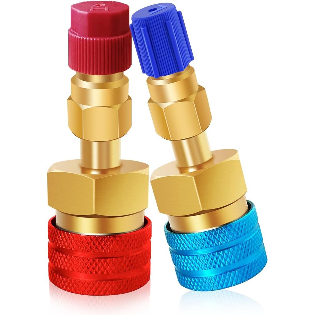 อะแดปเตอร์ Boltigen R1234yf เป็น R134a, อะแดปเตอร์ R1234yf, ด้านข้างความดันสูงและต่ํา 1234yf, ขั้วต่