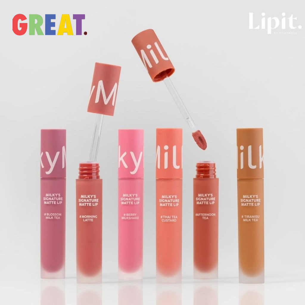 Lip It x Milky Signature Matte Lip 2.8g ลิปแมท มิลค์กี้ซิกเนเจอร์แมทท์ลิป