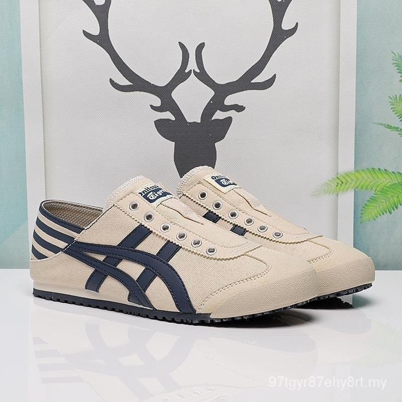 สินค้ามาใหม่ [อย่างเป็นทางการ 100%] onitsuka Tiger 66 Tiger King 66 รองเท้าบุรุษและสตรี JEZ
