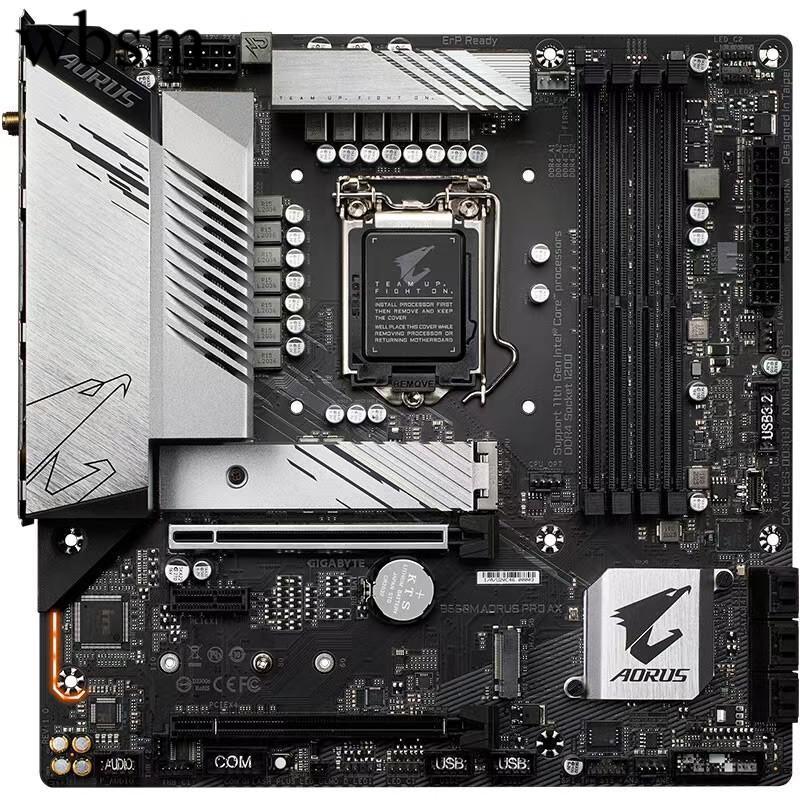 [คอลัมน์เมนบอร์ด] ชาร์จใหม่ Gigabyte B560M AORUS PRO AC คอมพิวเตอร์เดสก์ท็อปรองรับ CPU รุ่นที่ 10 รุ