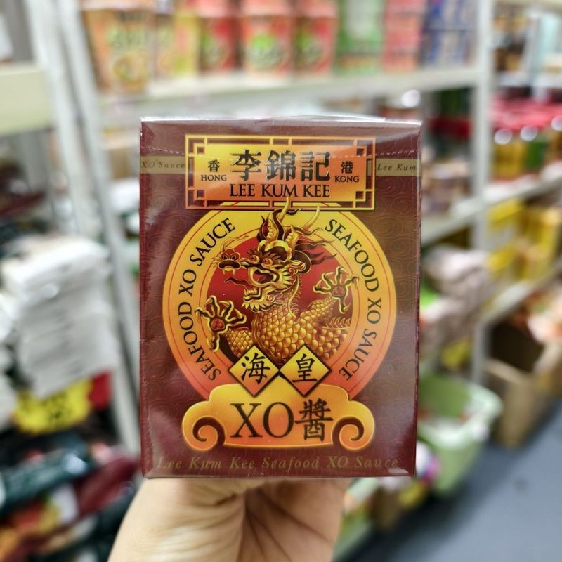 ฮ่องกง Daigou นําเข้าฮ่องกงรุ่น Lee Kum Kee Sea Emperor XO ซอส 80g ชนิดบรรจุกล่อง XO ซอสผสมก๋วยเตี๋ย