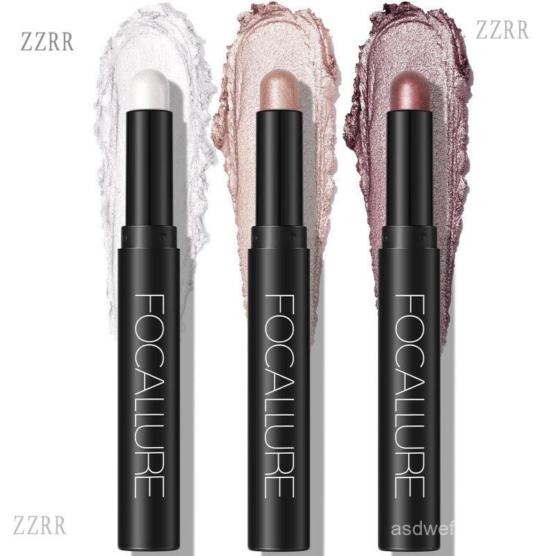 FOCALLURE3Pcs2in1EyeshadowandEyePen,ShimmerEyeShadowPencil,HighlighterEyeLiner,Multi-Dimensionaleyes