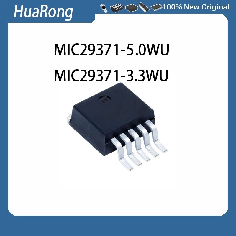 2 ชิ้น/แบทช์ MIC29371 MIC29371-5.0 WU MIC29371-3.3 WU 3.3 V 5.0 V TO-263-5