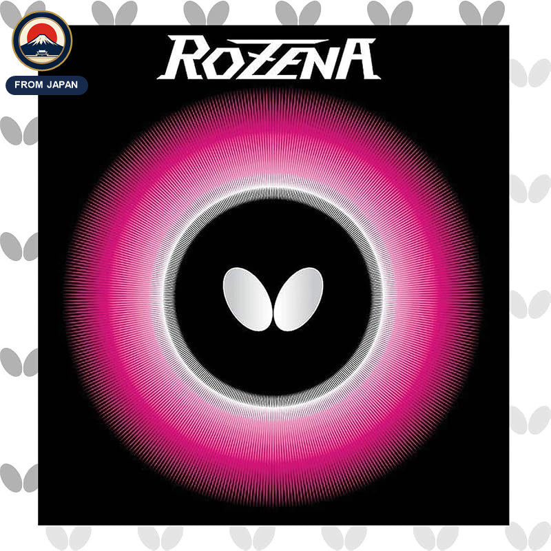 Butterfly Table Tennis Rubber Rozena 06020 Black Extra Thick