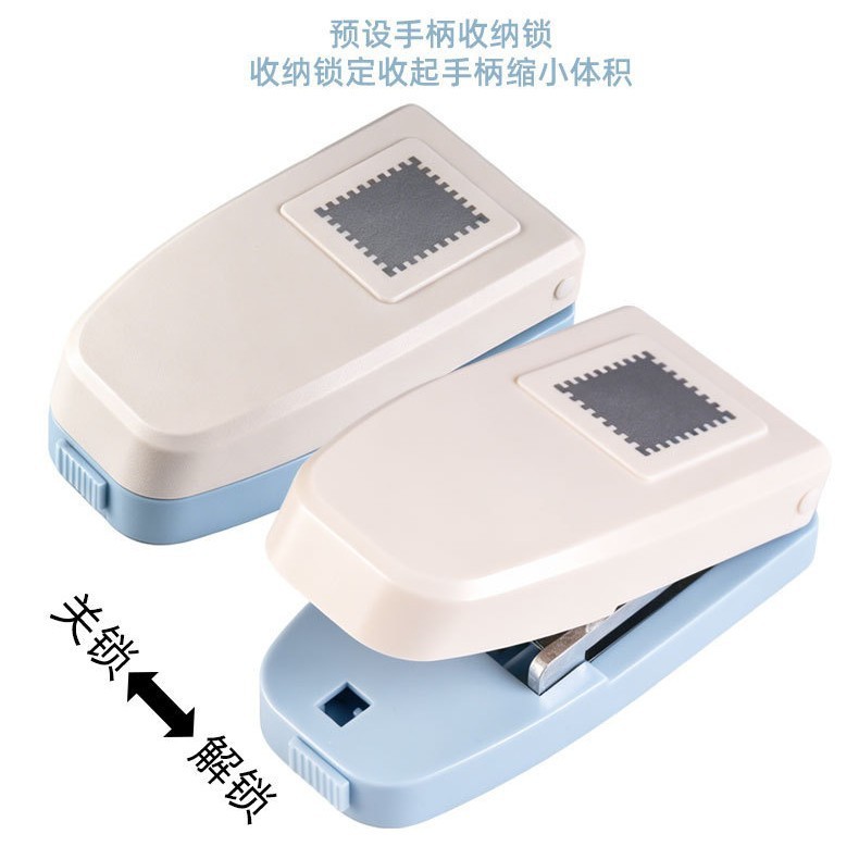 Creative Stamp Embosser Puncher Handmade ขนาดใหญ่ Puncher ลูกไม้ Collage กดกระดาษ Puncher คู่มือเด็ก