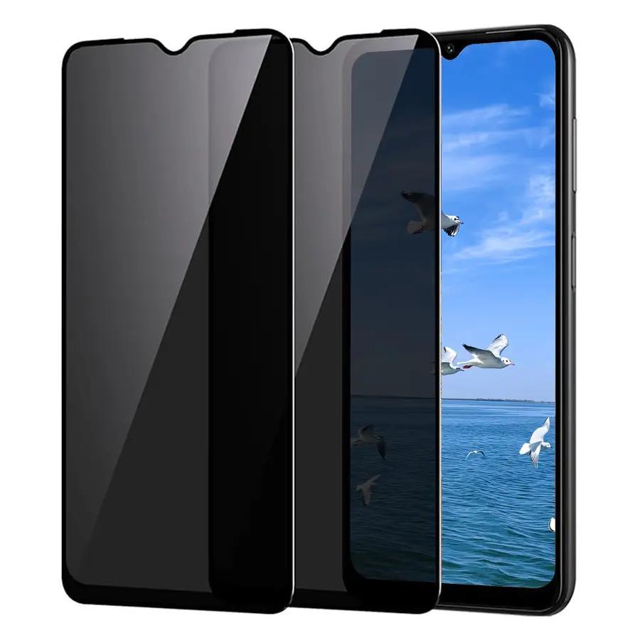 ฟิล์มกันเสือก กระจกนิรภัยสำหรับ Vivo Y19 (1915) ป้องกันการสอดแนม/หน้าจอความเป็นส่วนตัว สำหรับ Vivo Y