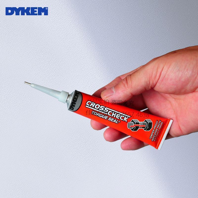 สหรัฐอเมริกา DYKEM Cross Check83314 สีส้มสี Calibration Mark ครีมติดตามการจราจร Universal เครื่องหมา