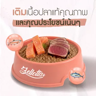 อาหารเปียกแมว Bellotta ยกลัง [48 ซอง] ไม่เติมเกลือ ไม่มีสารกันเสีย