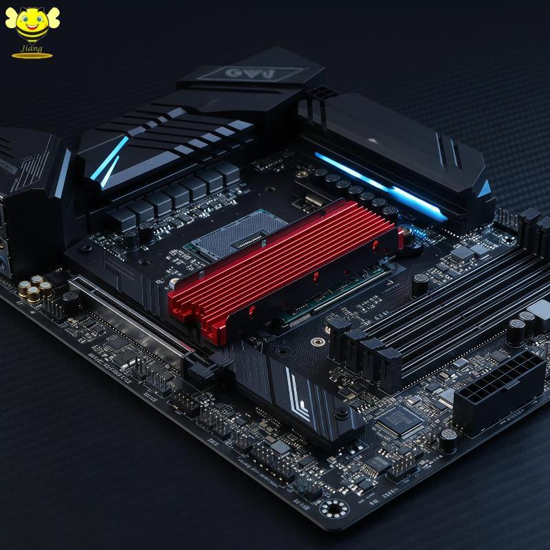 [Jiang] M.2 2280 SSD ฮีทซิงค์สําหรับ Gamer อลูมิเนียมอัลลอยด์ประสิทธิภาพสูงหม้อน้ําระบายความร้อนป้อง
