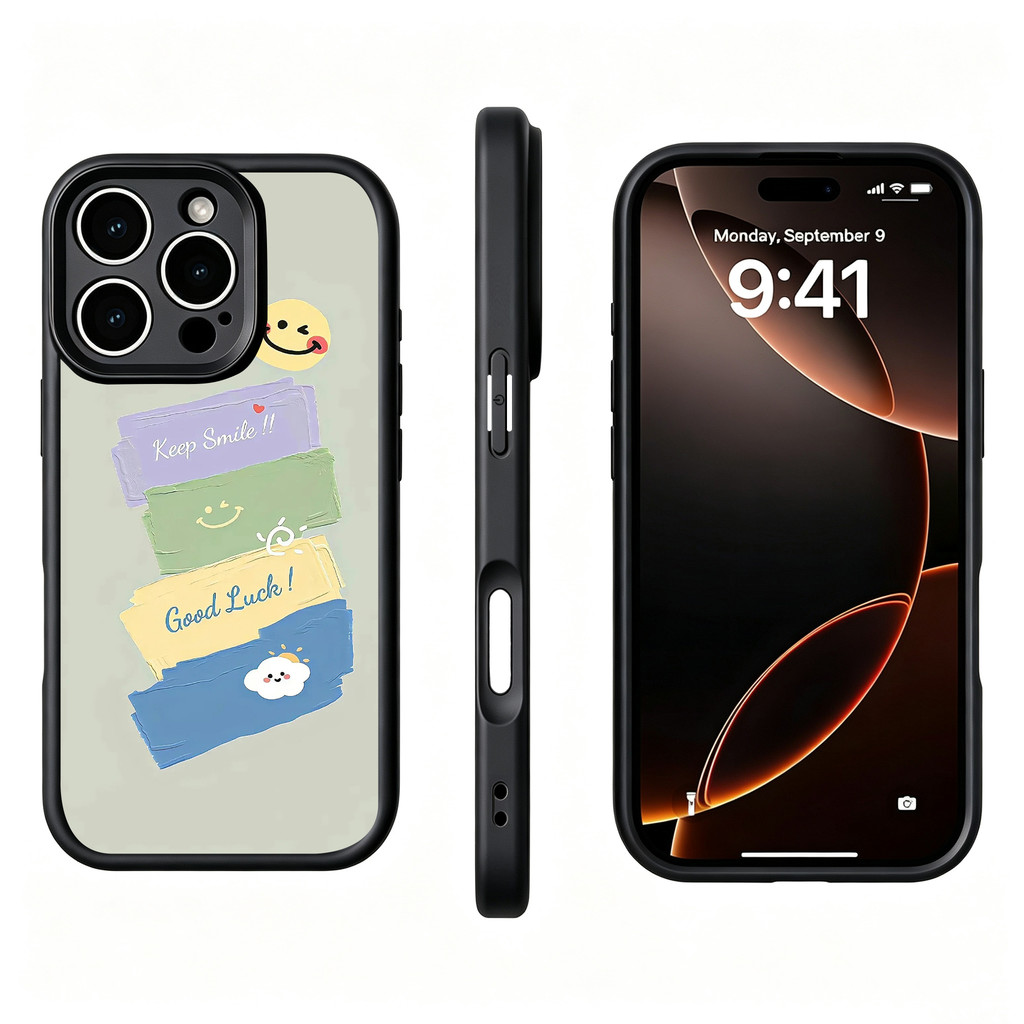 เคสโทรศัพท์ TPU ลาย Best wishes ข้อความอวยพร กันลื่น กันกระแทก สำหรับ iPhone 11 12 13 14 15 16 17