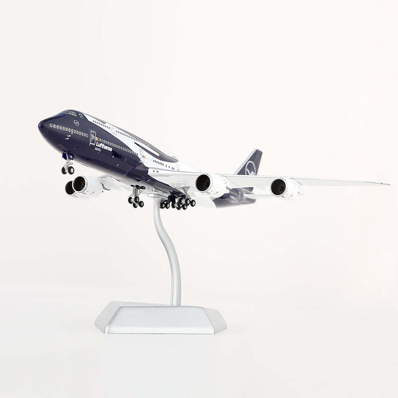 HX 1/400 Hensha Airlines Boeing 747-8 D-ABYN 100th Anniversary Alloy Model ความยาว 19 ซม.
