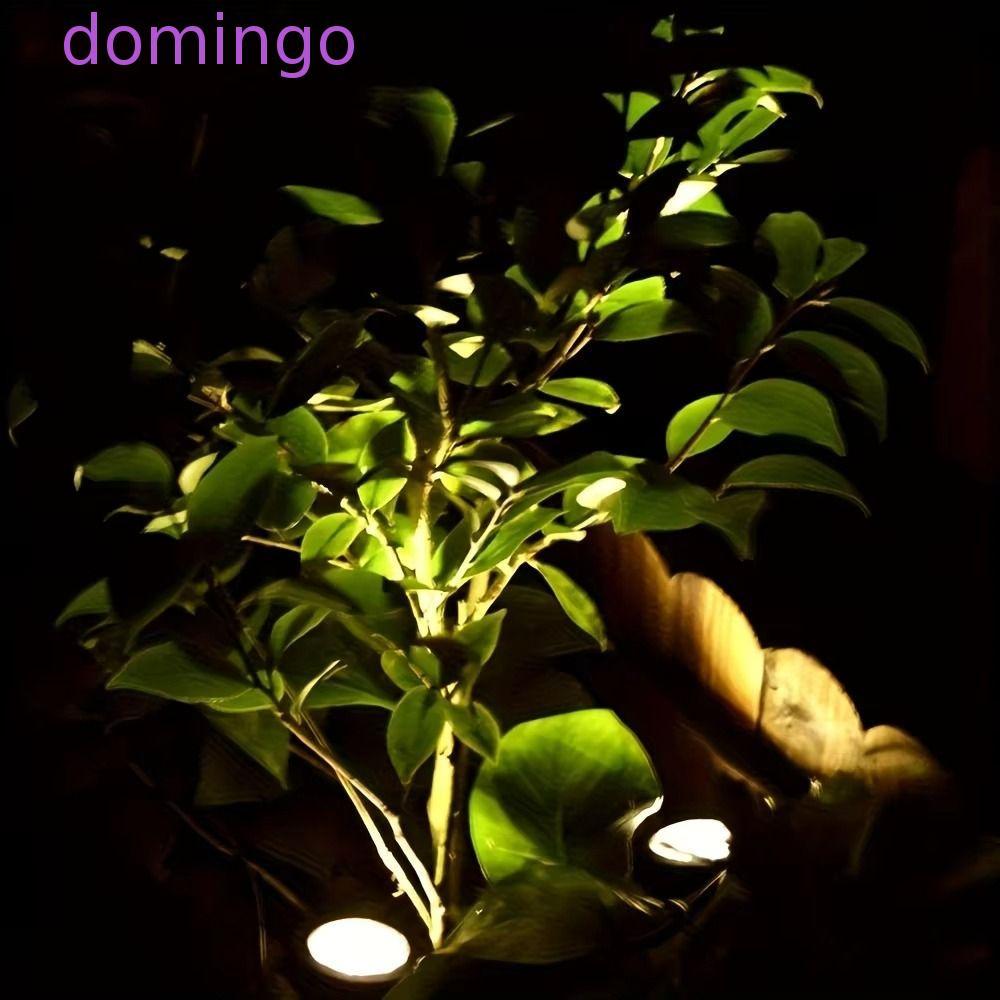DOMINGO สปอตไลท์บ่อพลังงานแสงอาทิตย์,กันน้ําคู่ 1.2V/3.7V LED ไฟใต้น้ําพลังงานแสงอาทิตย์,ตกแต่งตู้ปลา Submersible Auto เปิด/ปิดไฟใต้น้ําพลังงานแสงอาทิตย์หลากสีถังปลา