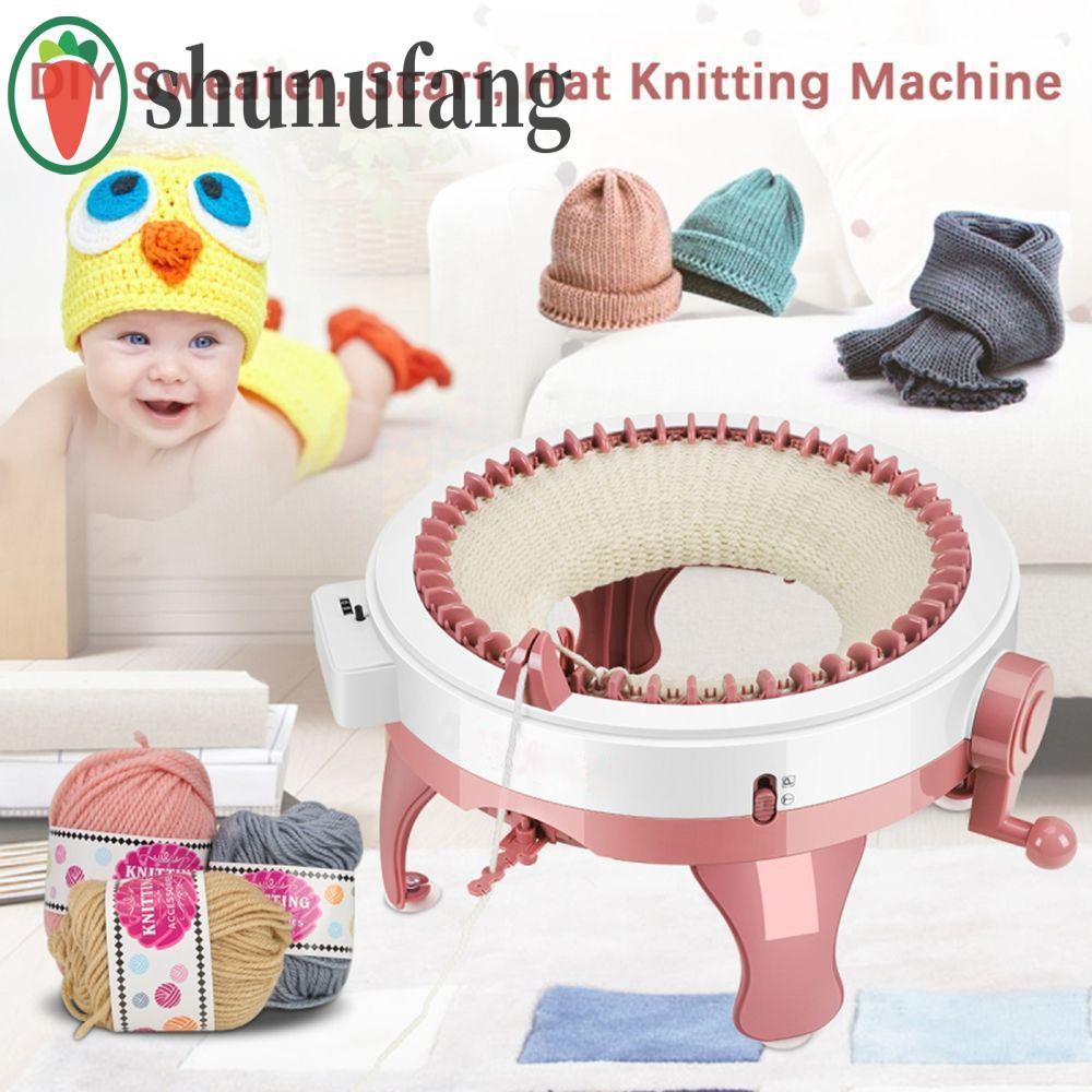 UNUF wool loom ถักด้วยมือ 48 เข็ม Knit Loom Hand-Loom Play House ของเล่นผ้าพันคอถุงเท้าเครื่องมือเย็
