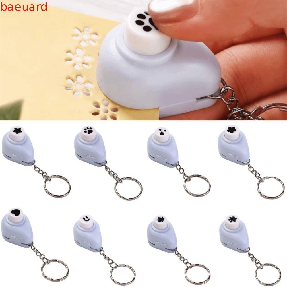 BAEUARD Mini Stamp Punch, Handheld Multi-functional Stamp Cutter, School Supplies ประหยัดแรงงาน Mini