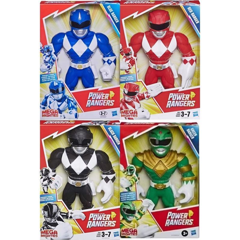 【พร้อมส่ง】power Rangers Figure Hasbro ของเล่นอะนิเมะรูป Megazord/Power Rangers Ryusou ชุด ของสะสม Ac