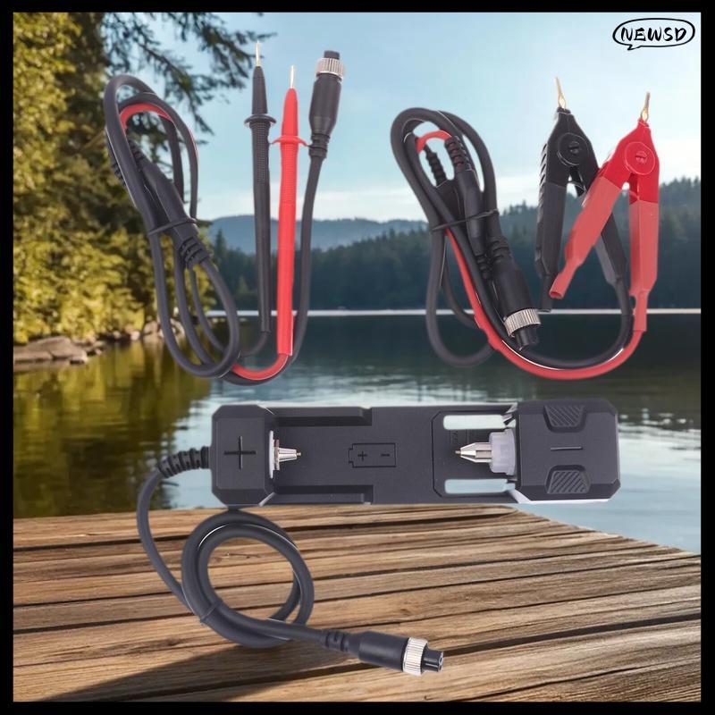 NEWSD HRM-10 เครื่องวัดความต้านทานภายในแบตเตอรี่อุปกรณ์เสริมขั้วต่อกลม (อุปกรณ์เสริมเครื่องวัดความต้านทานภายใน) DDC