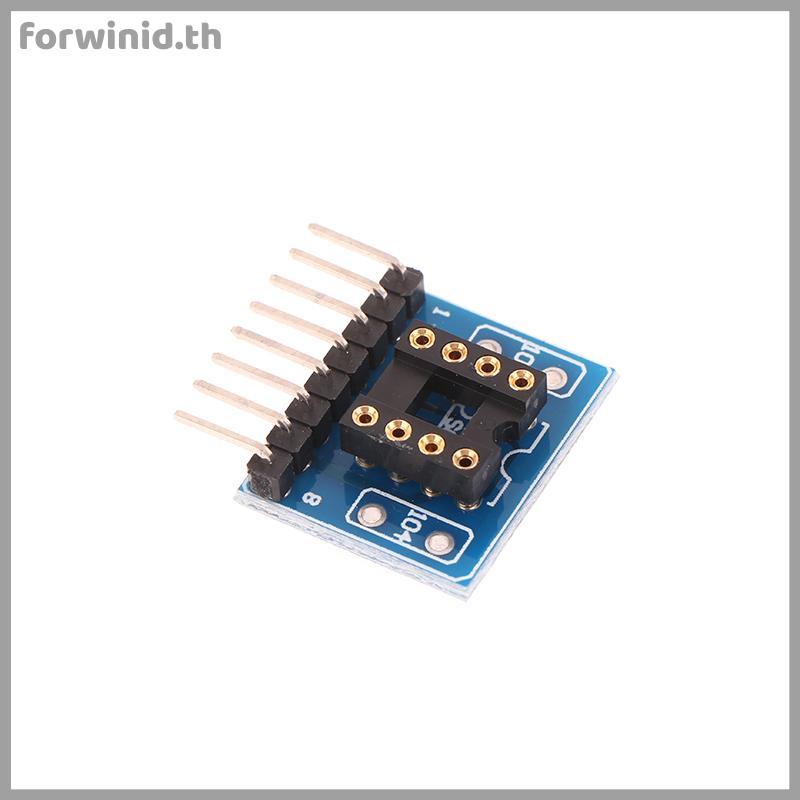 สําหรับ Single-row ZIP SIP8 Paage แปลง Dual-row DIP8 Soet NJM5532 4558 4560 4580 4565 2114L HIFI Aud