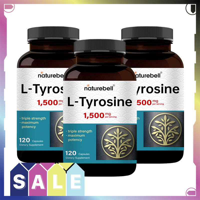 L-TYROSINE 1,500MG PER SERVING | เพิ่มความตั้งใจและความตื่นตัว ทำให้สมองคิดชัดเจน