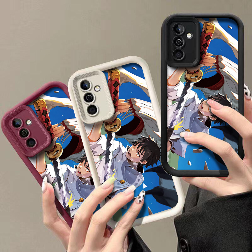 Samsung Jujutsu Kaisen ออกแบบเคสกันกระแทกสําหรับ A06,A23,A13,A12,M12,S25 Ultra,A03s,M02s,A55,A02S