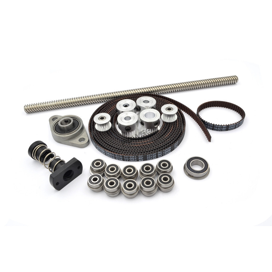 VORON 0 GATES เข็มขัดซิงโครนัสล้อซิงโครนัส GT2 LL-2GT DIY Kit
