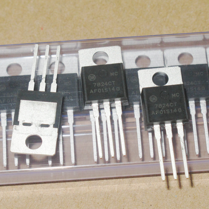 On Ansenmei MC7824CTG หลอดปรับแรงดันไฟฟ้าสามปลาย LM7824+24V