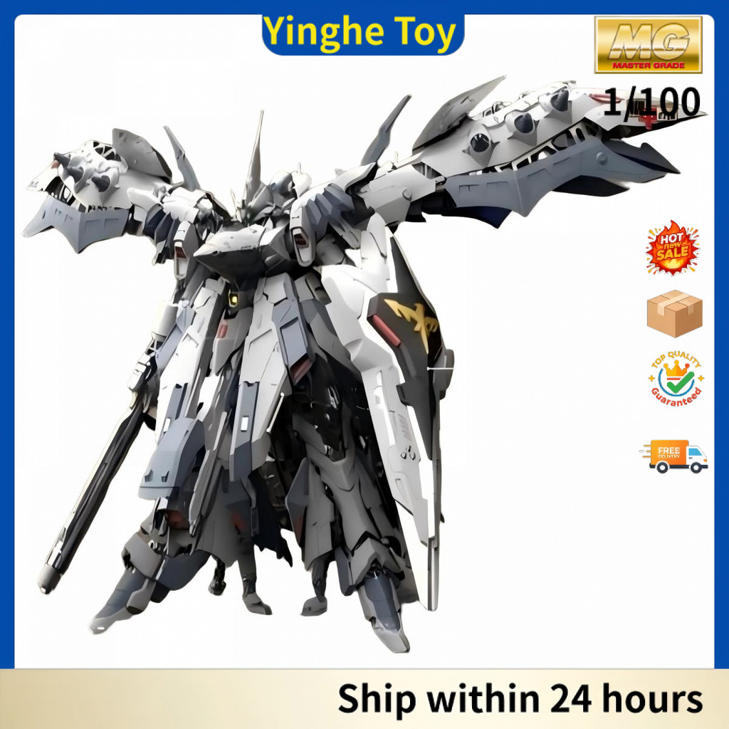 Y1310 Creative อินเทรนด์เล่น Mecha City ZMX-42 Polar Combat Edition สีขาว Nightingale 1/100 สะสมความ