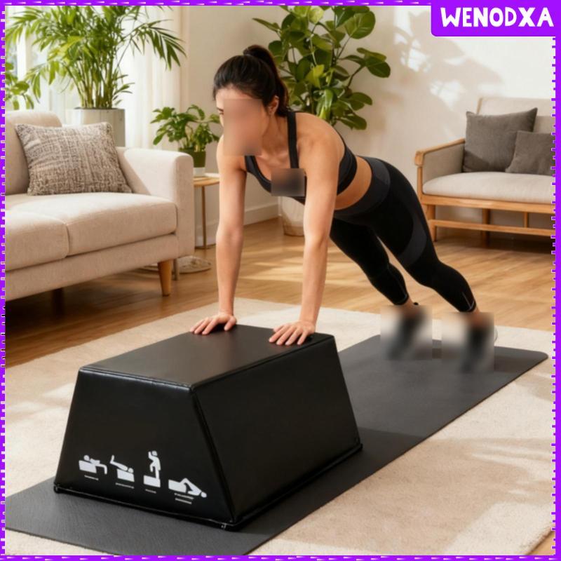 [Wenodxa] Hip Thrust Box Multifunctional Glute Bridge Bench Hip Thrust Bench Stable Glute