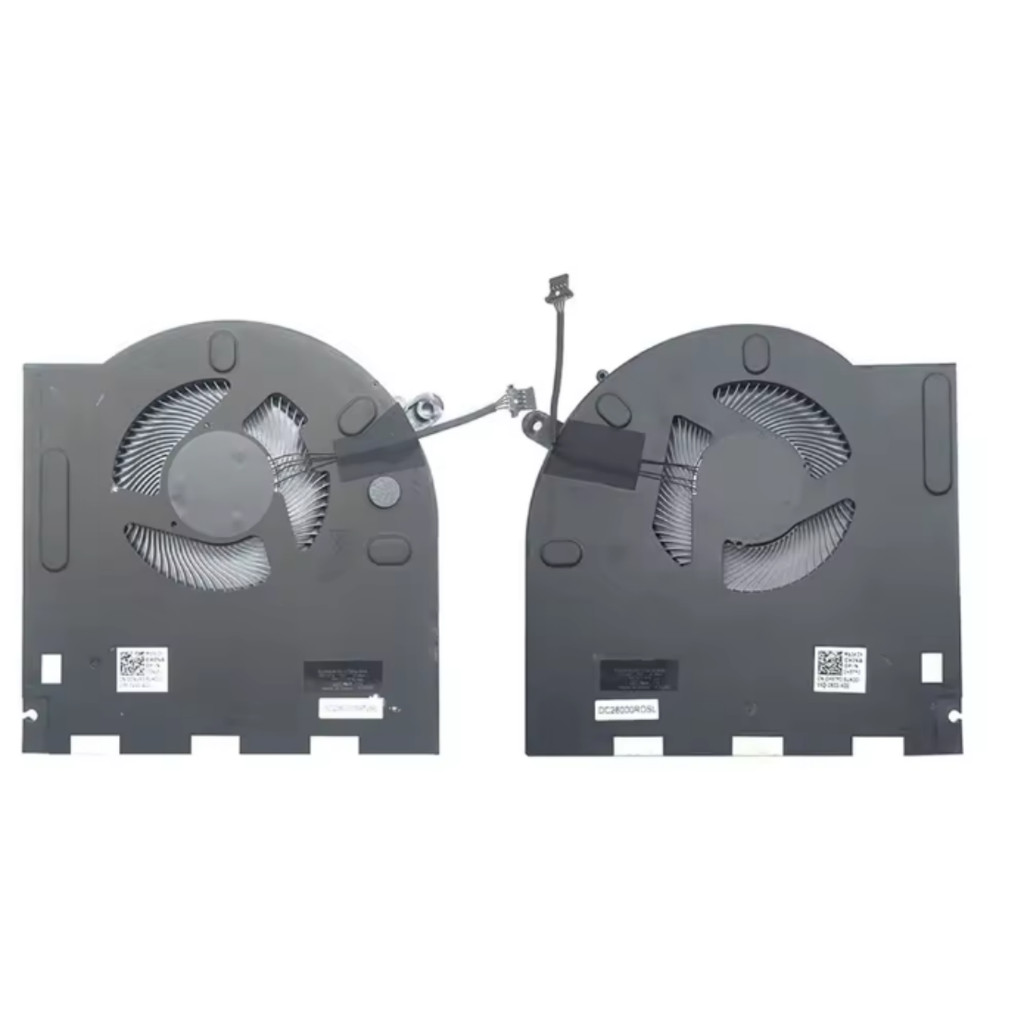 ใหม่สําหรับ Dell Alienware M17 R3 M17 R4 P45E แล็ปท็อป CPU GPU พัดลมระบายความร้อน 0H5TYJ 0CNV63 DC12