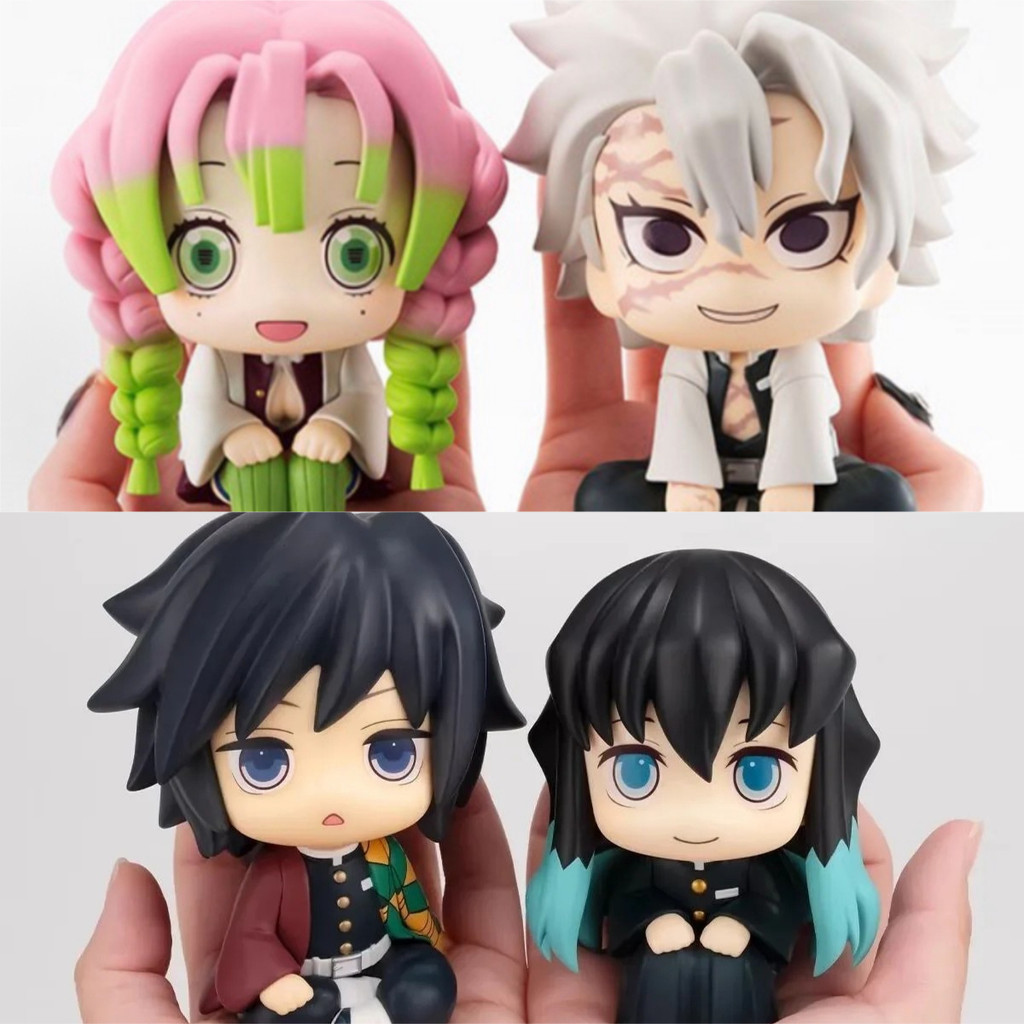 Demon Slayer Action Figure Model - Kawaii Q Ver ของเล่นเครื่องประดับสะสม Featuring Muichiro
