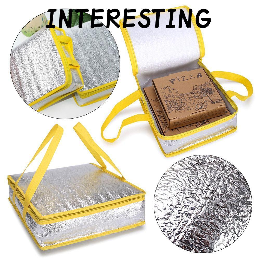INTERESTING Pizza Delivery Bag Food Thermal Picnic Portable Cooler Bag