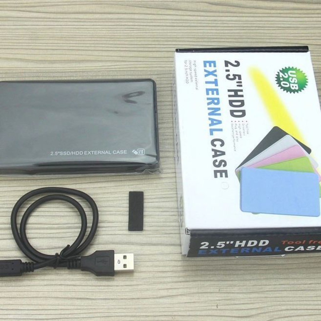 กล่องHDD2.5 USB2.0 ใช้กับคอม งานหนัก