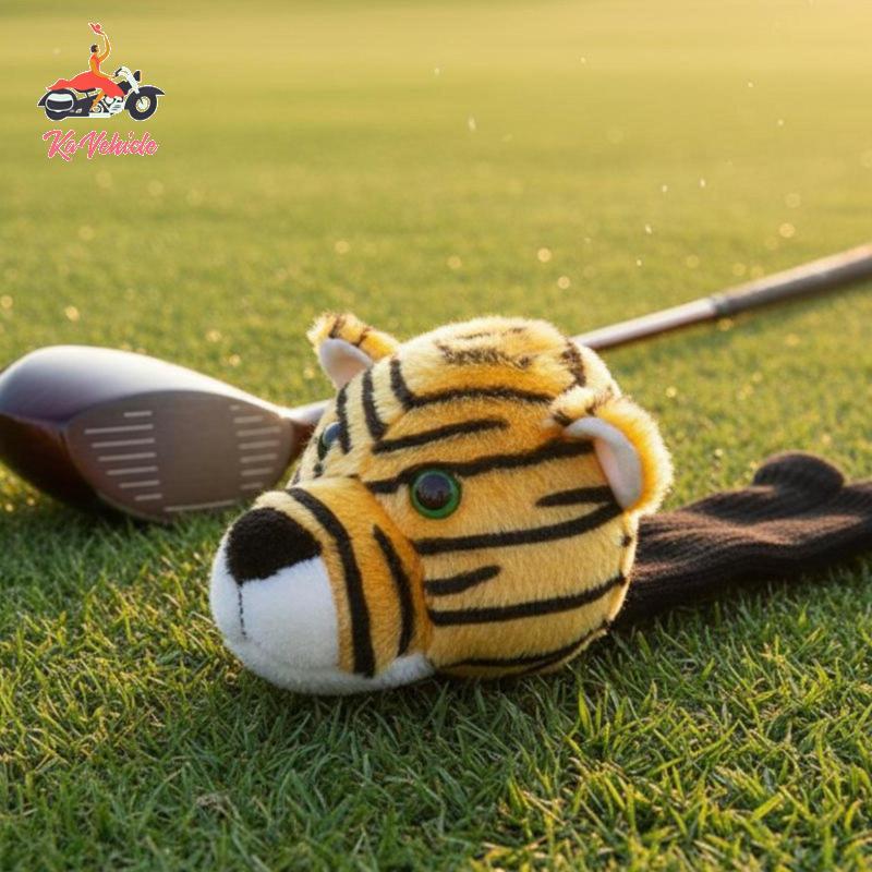 [Whstrong] Soft Textile ตุ๊กตา Creature Golf Headcover เพิ่มบุคลิกภาพ Soft Creature Golf