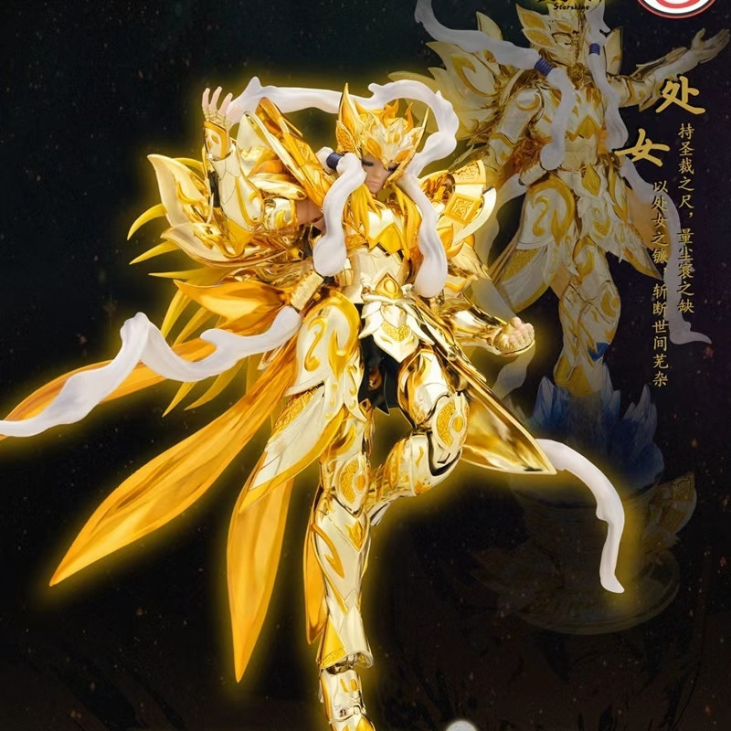 จัดส่งในวันเดียวกัน Stars Origin Virgo Virgo Star Shining Edition Saint Cloth Golden Saint Seiya