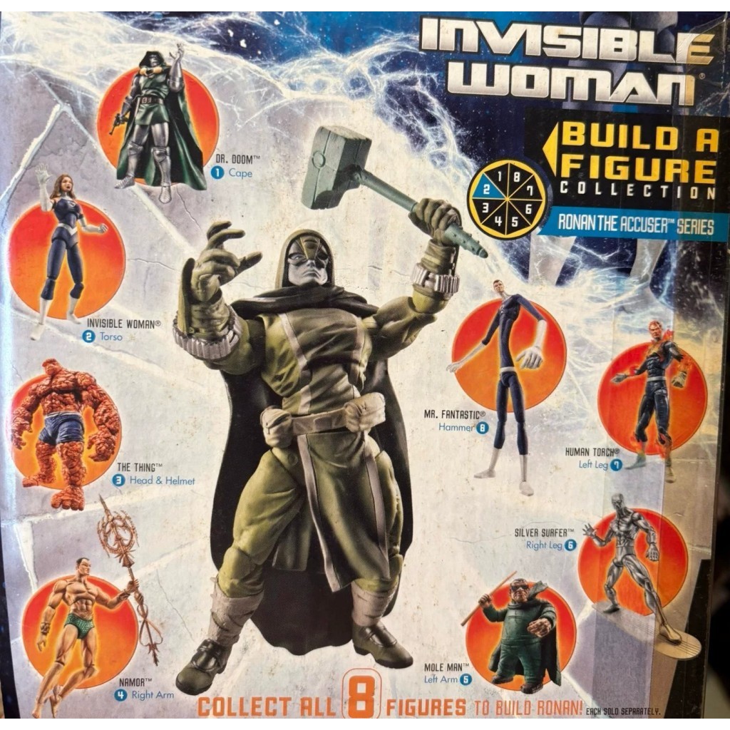 Hasbro Marvel legends Marvel legends 20cm เคลื่อนย้ายได้ Mr. นายล่องหน Magic Thunderbolt Fire Mole D