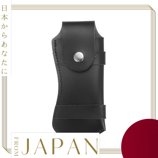 【Direct　From　JAPAN】 uxcell Leather Knife Sheath, 5.6 inches × 2.6 inches, Belt Loop Design, Pocket K