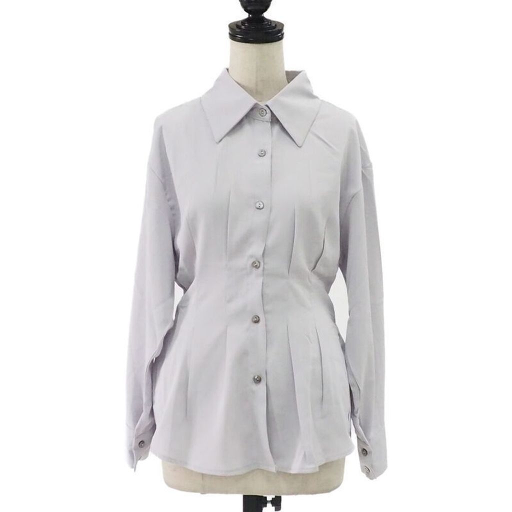 Blouse Shirt gray Unused